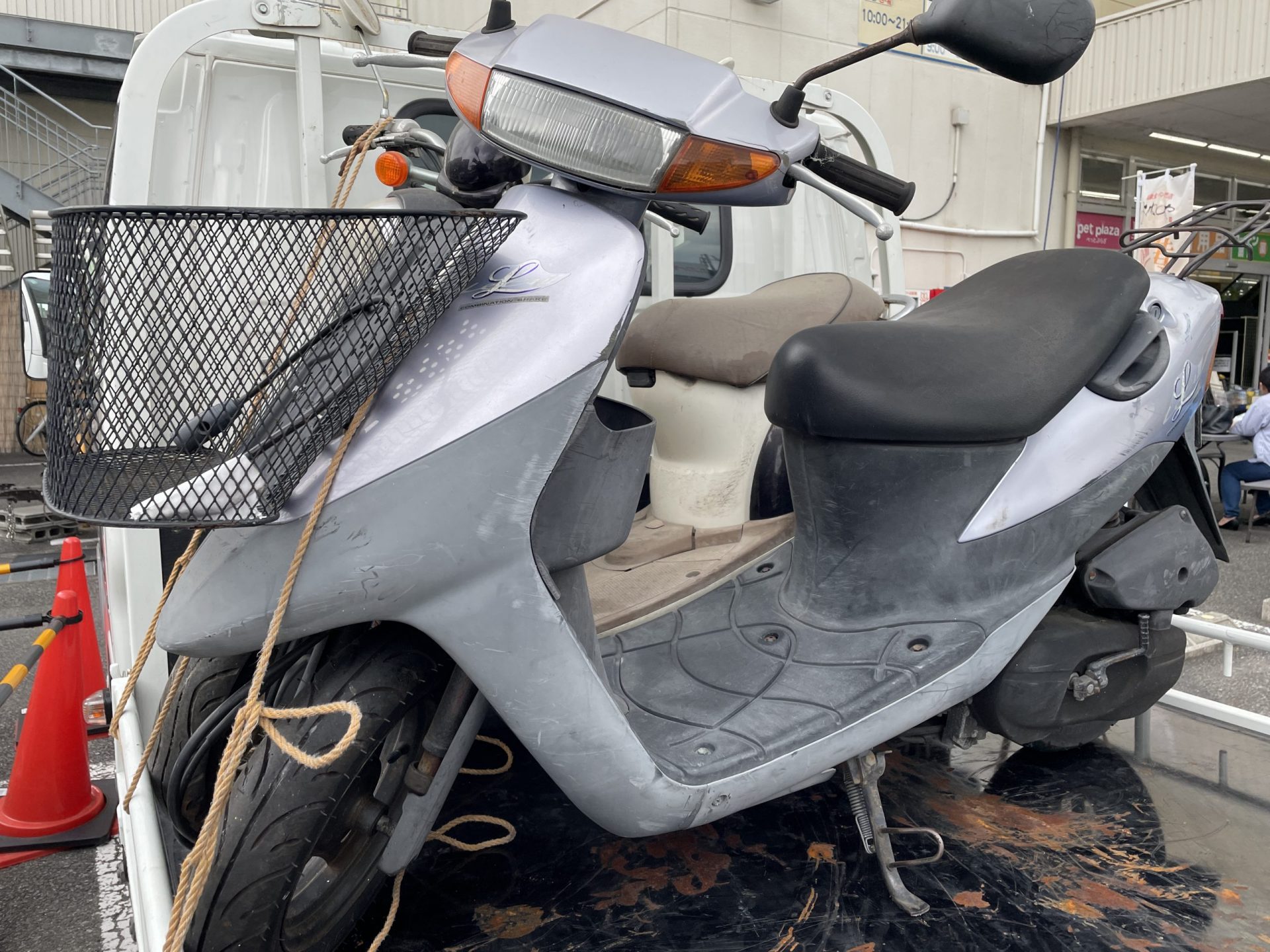 名古屋市東区　放置バイク　無料処分