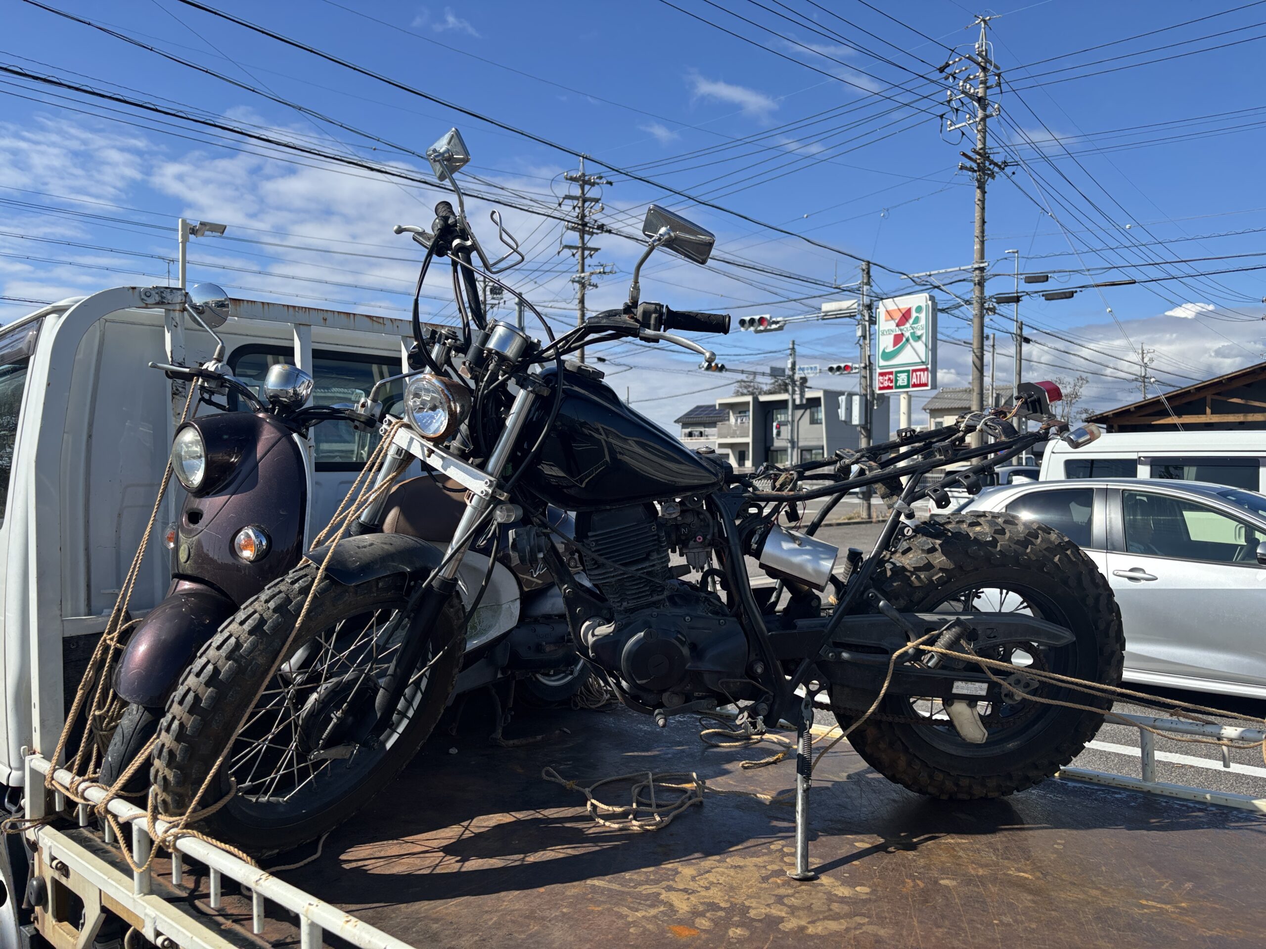 各務原市 ヤマハ TW200 パーツがないですが無料で回収